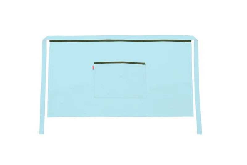TABLIER COURT TURQUOISE CLAIR