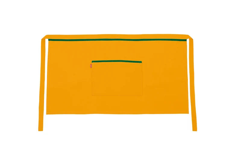 TABLIER COURT ORANGE FLUO