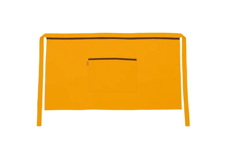 TABLIER COURT ORANGE FLUO