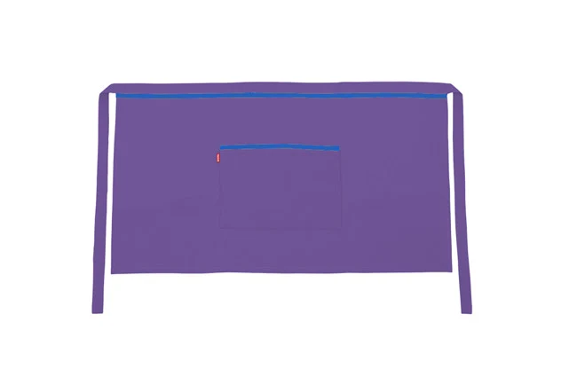 TABLIER COURT MAUVE