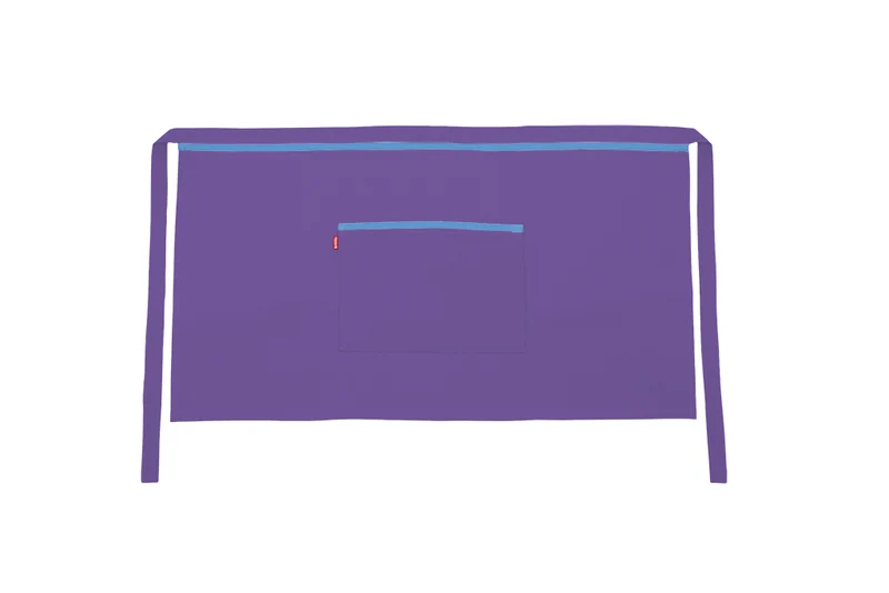 TABLIER COURT MAUVE