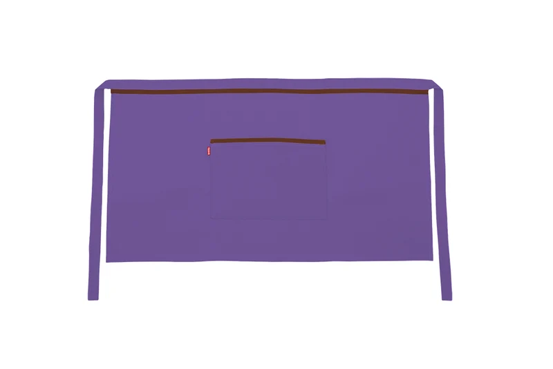 TABLIER COURT MAUVE