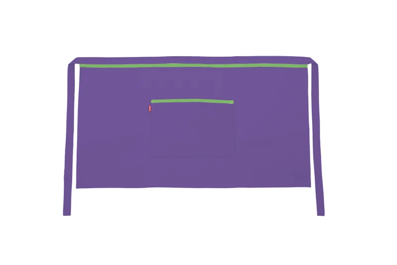 TABLIER COURT MAUVE