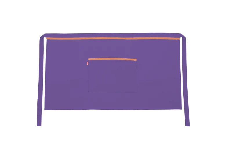 TABLIER COURT MAUVE