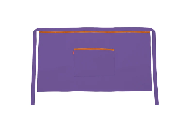 TABLIER COURT MAUVE