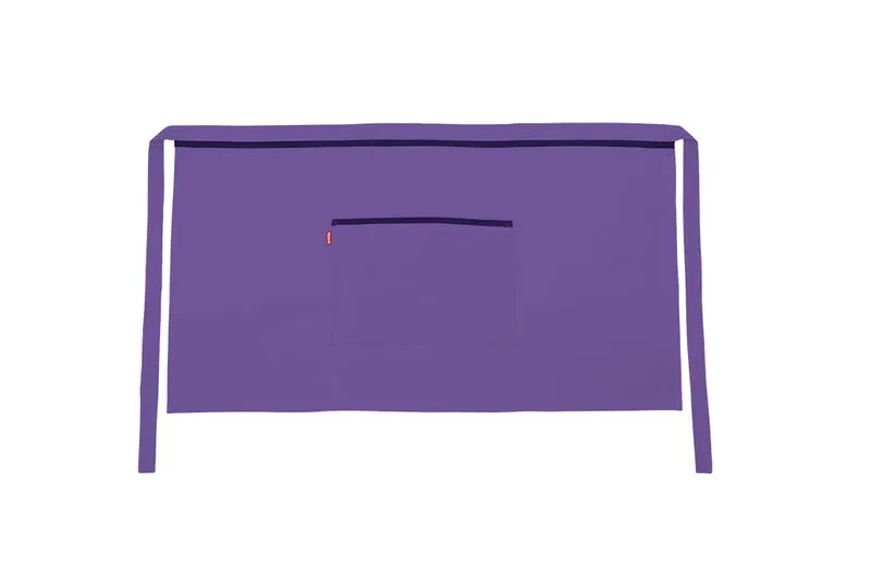 TABLIER COURT MAUVE