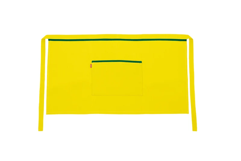 TABLIER COURT JAUNE FLUO