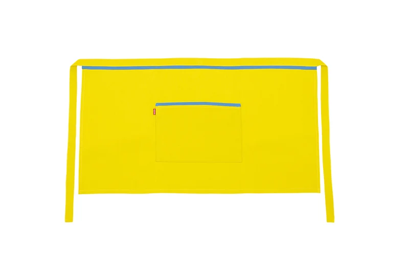 TABLIER COURT JAUNE FLUO