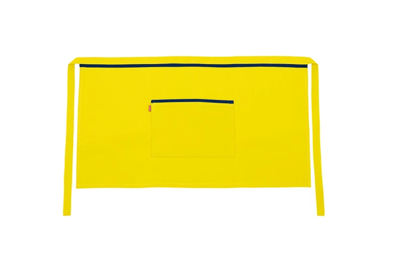 TABLIER COURT JAUNE FLUO