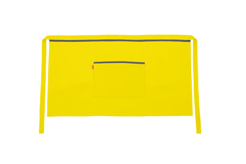 TABLIER COURT JAUNE FLUO