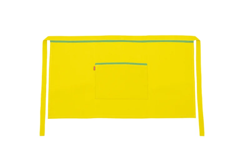 TABLIER COURT JAUNE FLUO