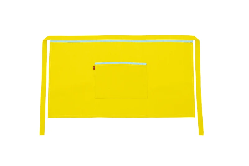 TABLIER COURT JAUNE FLUO