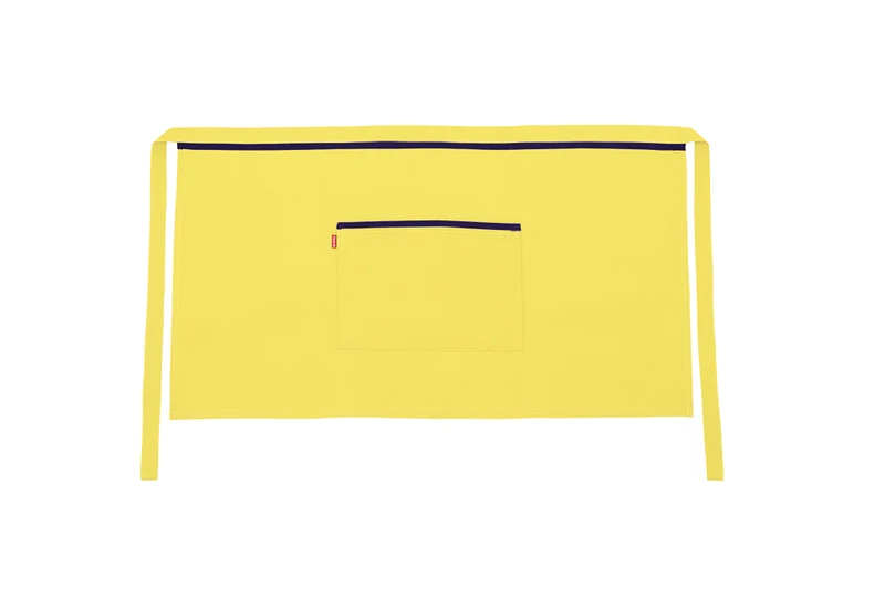 TABLIER COURT JAUNE CLAIR