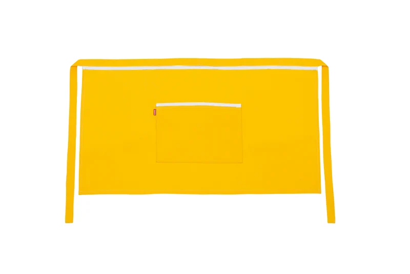 TABLIER COURT JAUNE