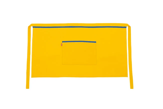 TABLIER COURT JAUNE