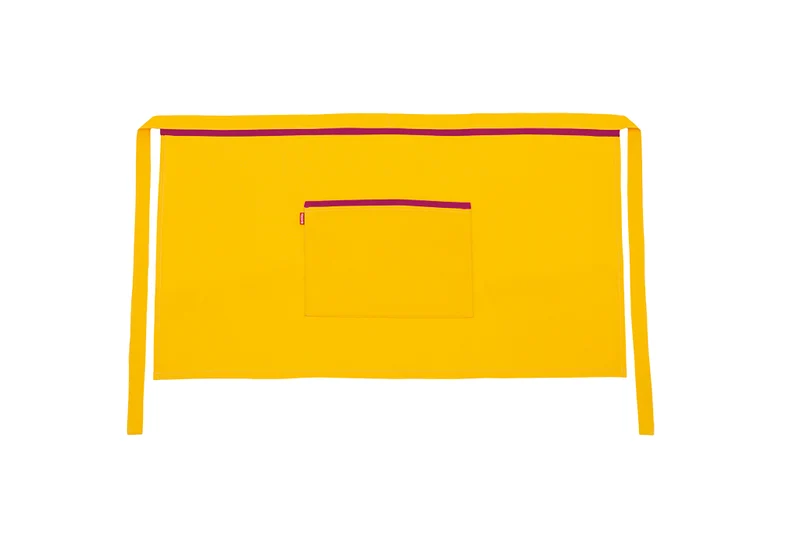 TABLIER COURT JAUNE