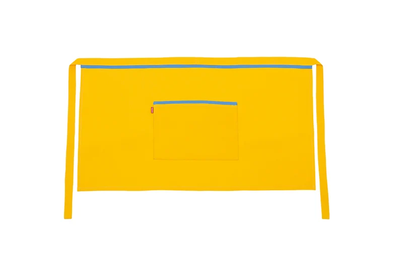 TABLIER COURT JAUNE