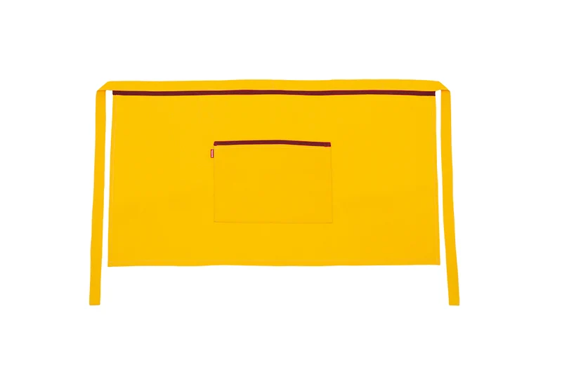TABLIER COURT JAUNE