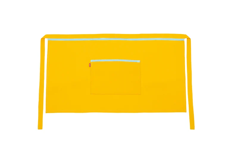 TABLIER COURT JAUNE