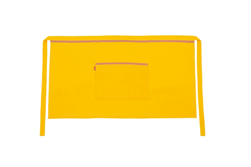 TABLIER COURT JAUNE
