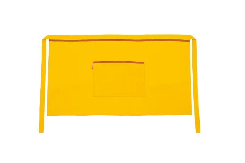 TABLIER COURT JAUNE