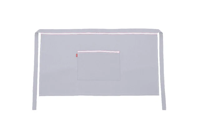 TABLIER COURT GRIS GLAÇON