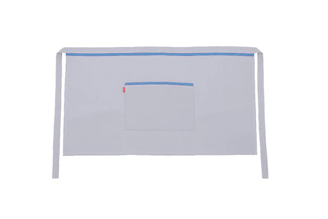 TABLIER COURT GRIS GLAÇON
