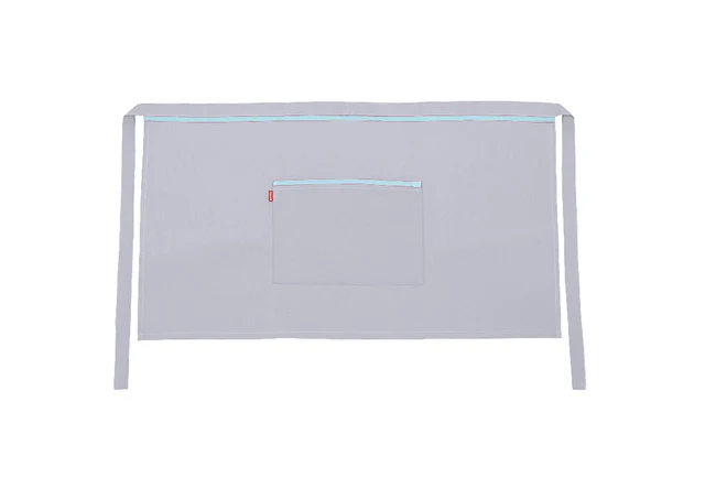 TABLIER COURT GRIS GLAÇON
