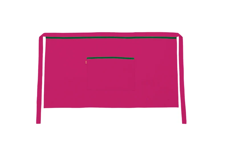 TABLIER COURT FUCHSIA