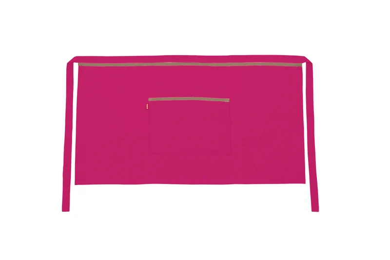 TABLIER COURT FUCHSIA