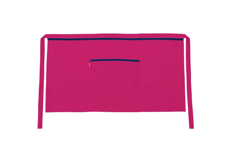 TABLIER COURT FUCHSIA