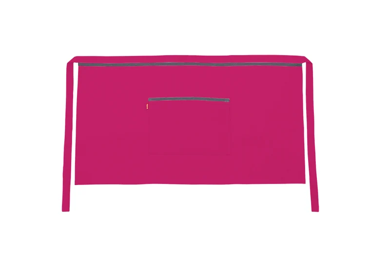 TABLIER COURT FUCHSIA