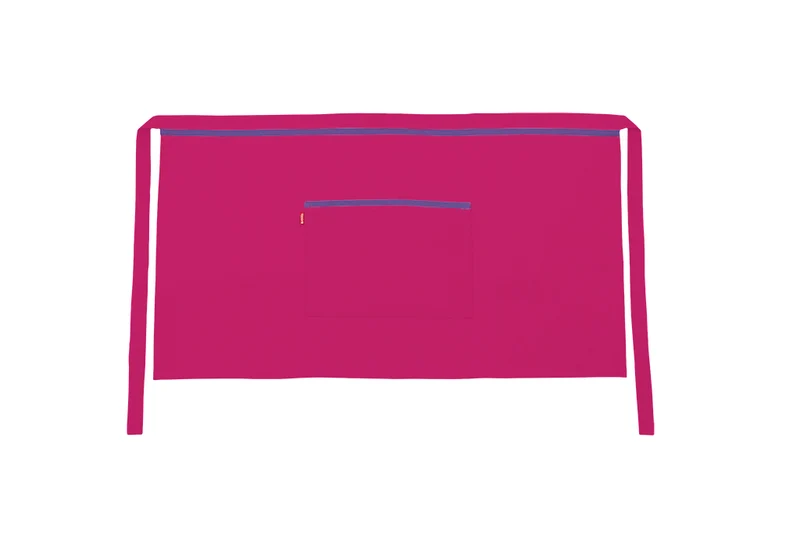 TABLIER COURT FUCHSIA