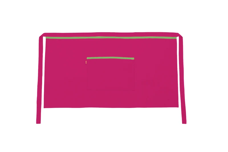 TABLIER COURT FUCHSIA
