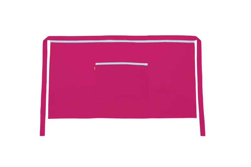 TABLIER COURT FUCHSIA