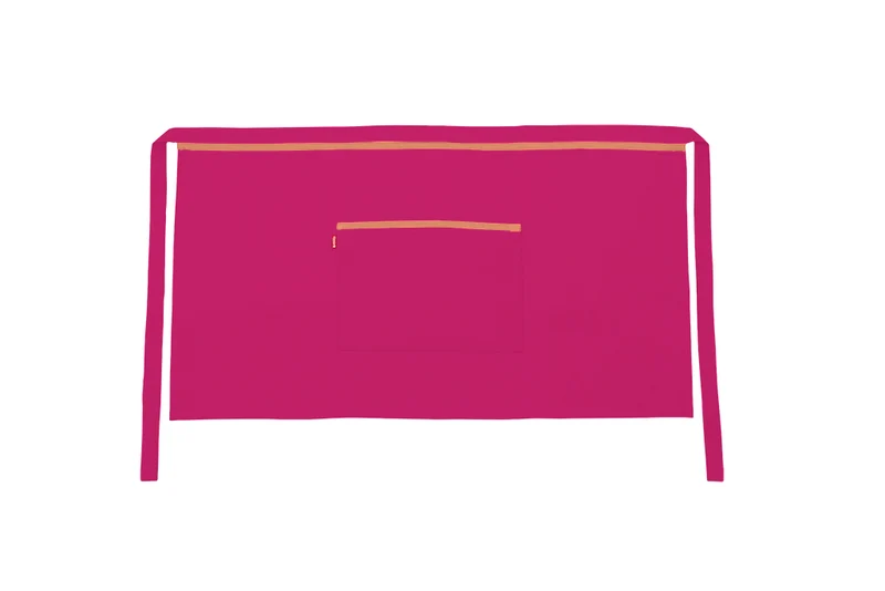 TABLIER COURT FUCHSIA