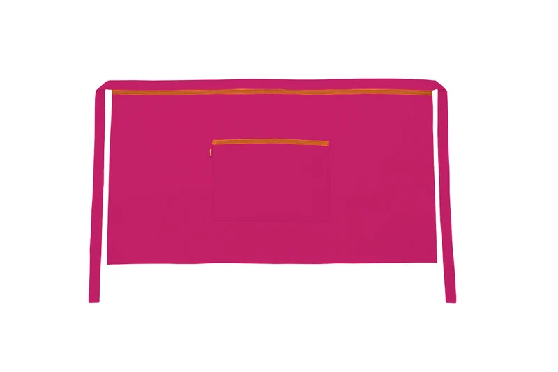 TABLIER COURT FUCHSIA