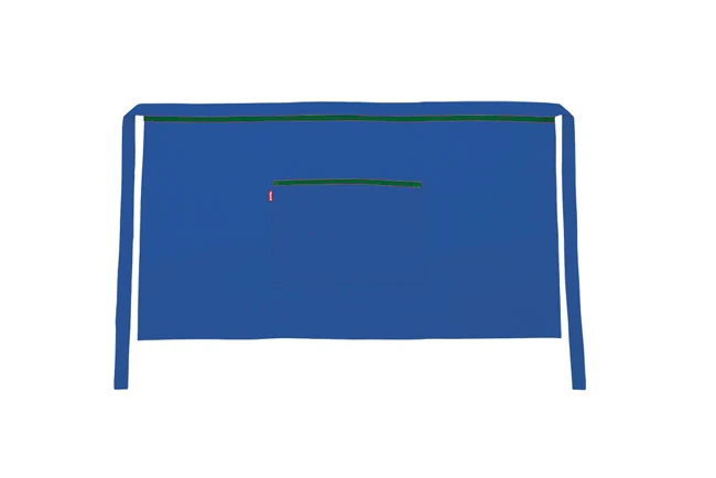 TABLIER COURT BLEU OUTREMER