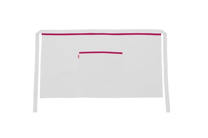 TABLIER COURT BLANC