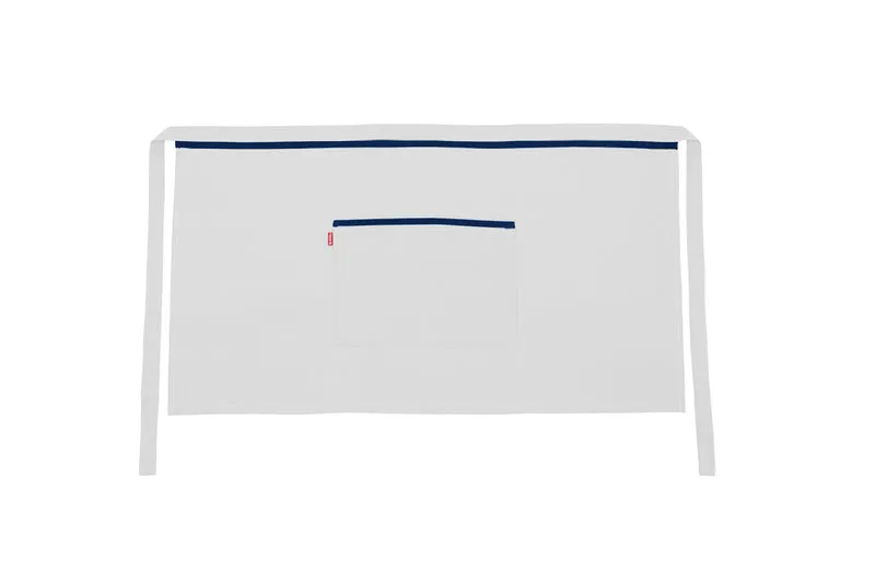TABLIER COURT BLANC