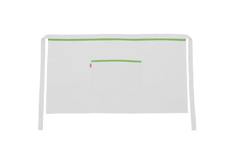 TABLIER COURT BLANC