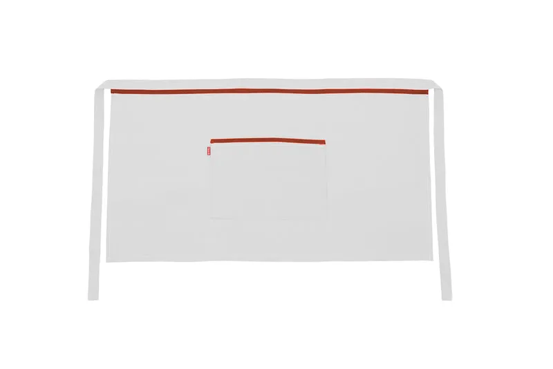 TABLIER COURT BLANC