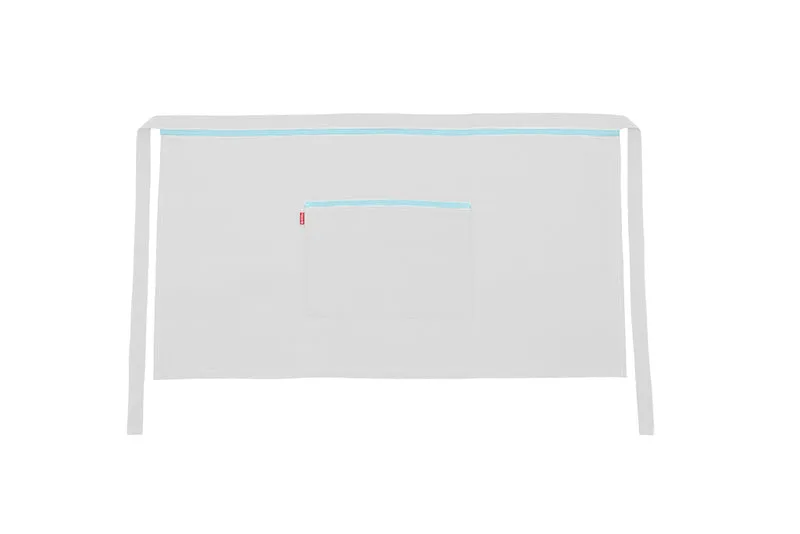 TABLIER COURT BLANC
