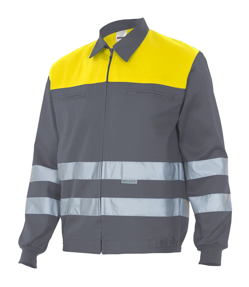 BLOUSON HV GRIS