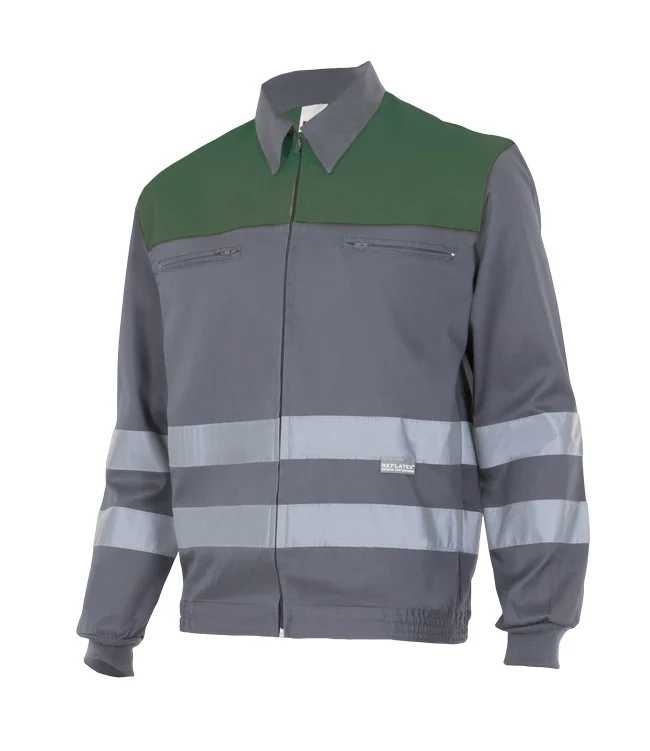 BLOUSON HV GRIS