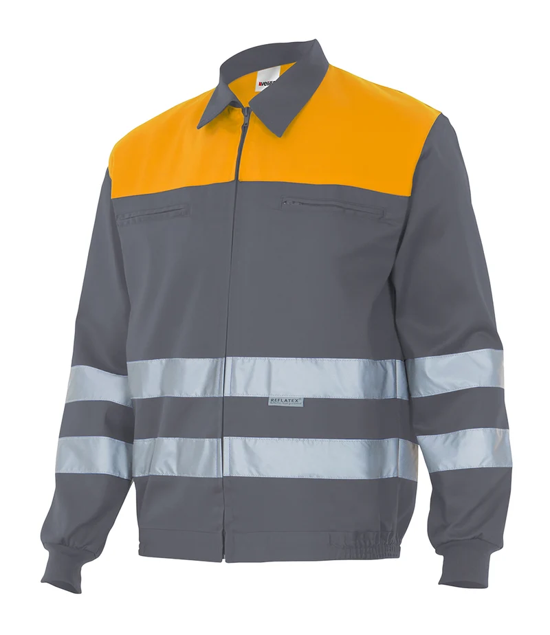 BLOUSON HV GRIS