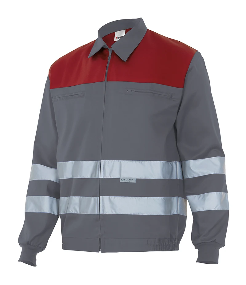 BLOUSON HV GRIS