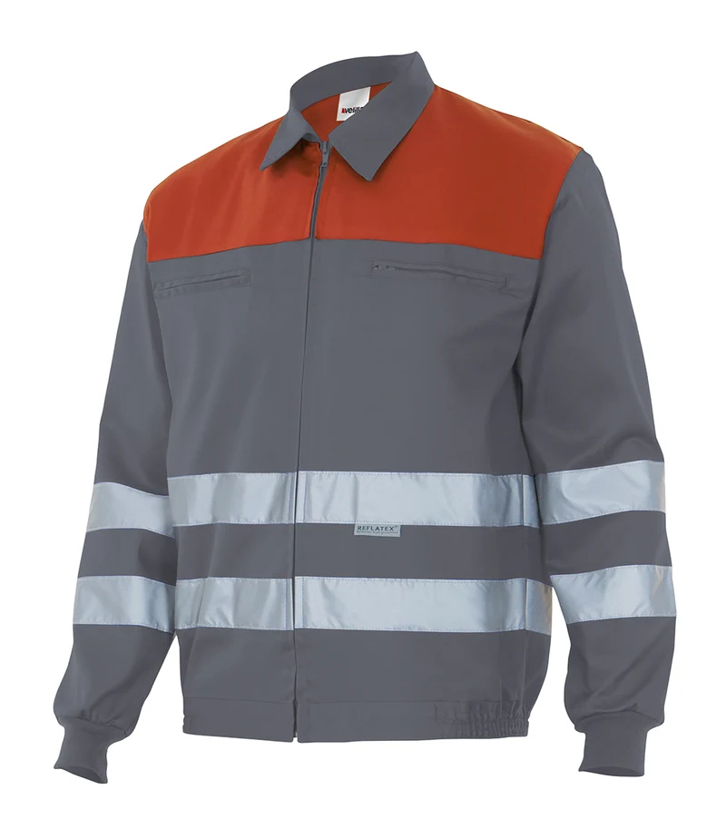 BLOUSON HV GRIS