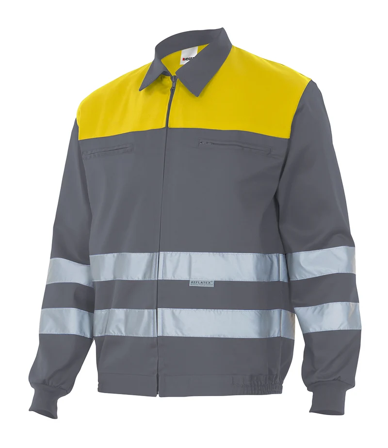BLOUSON HV GRIS