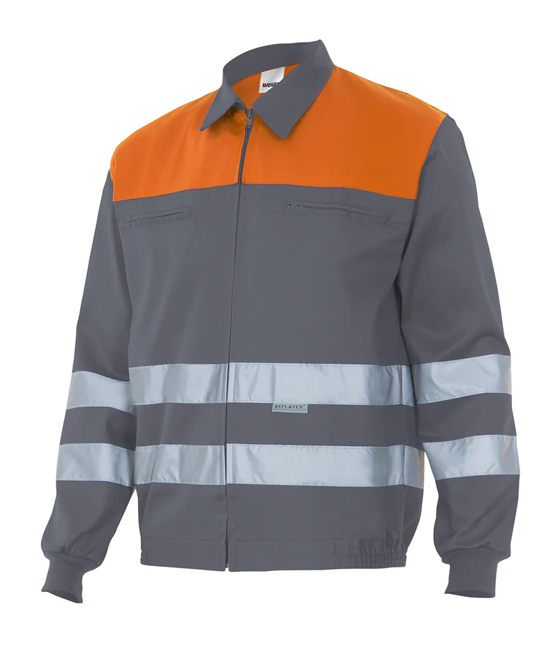 BLOUSON HV GRIS
